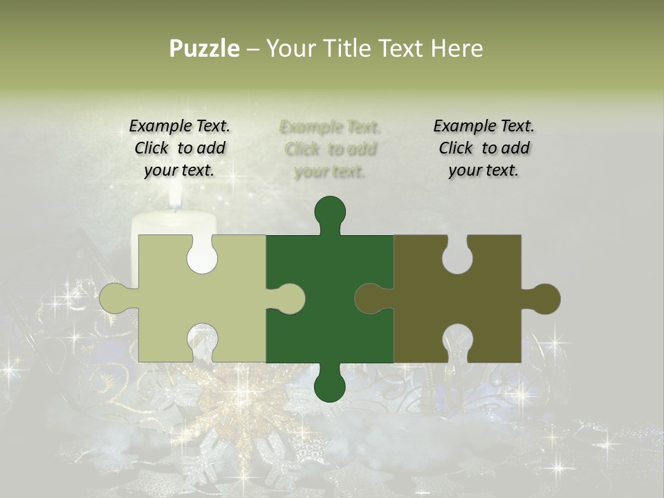 Shiny Life Christmas PowerPoint Template