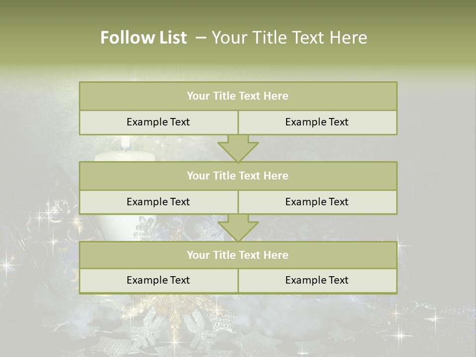 Shiny Life Christmas PowerPoint Template