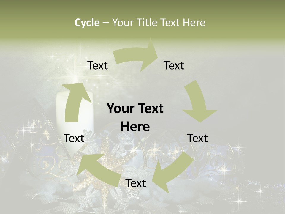Shiny Life Christmas PowerPoint Template