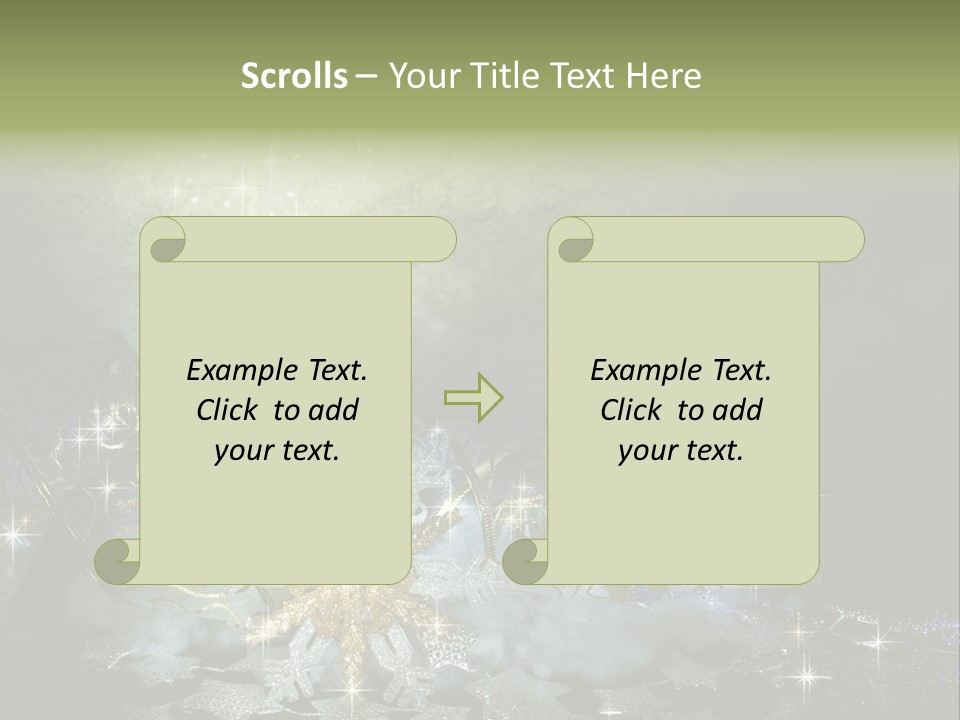Shiny Life Christmas PowerPoint Template