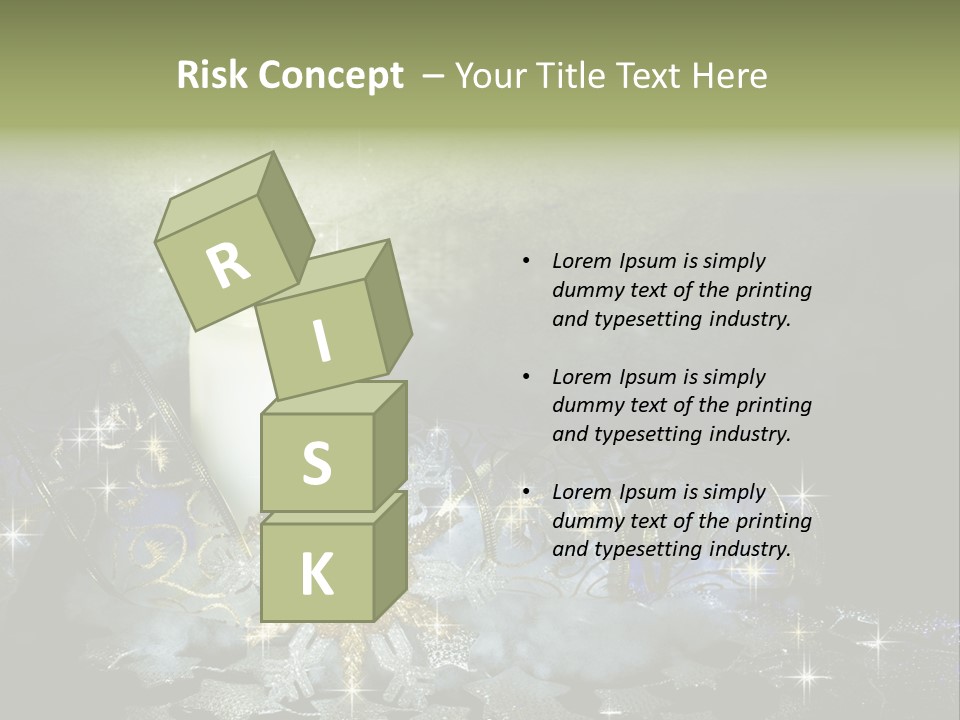 Shiny Life Christmas PowerPoint Template