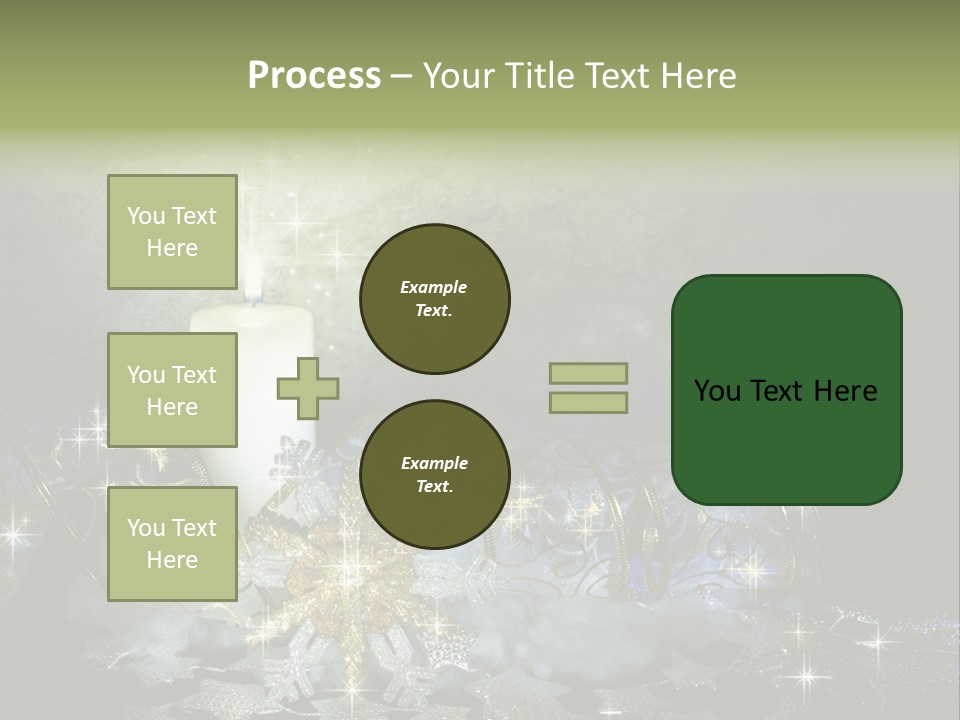 Shiny Life Christmas PowerPoint Template