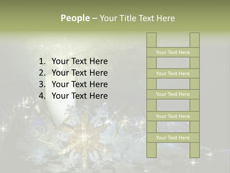 Shiny Life Christmas PowerPoint Template