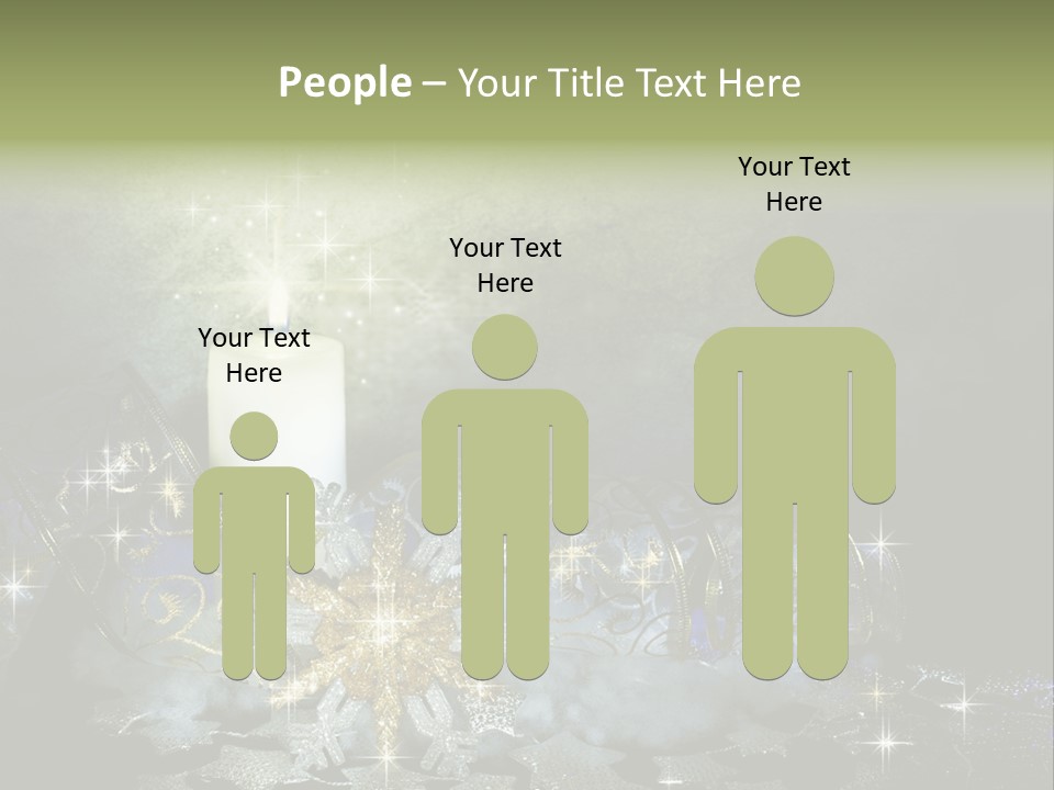 Shiny Life Christmas PowerPoint Template