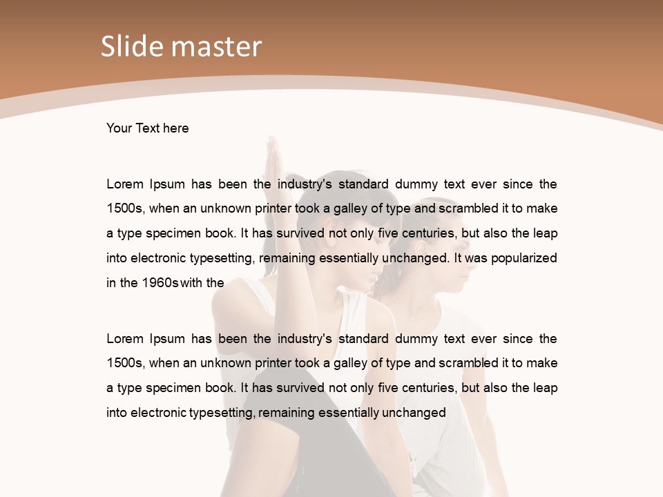 Health Solitude Fit PowerPoint Template