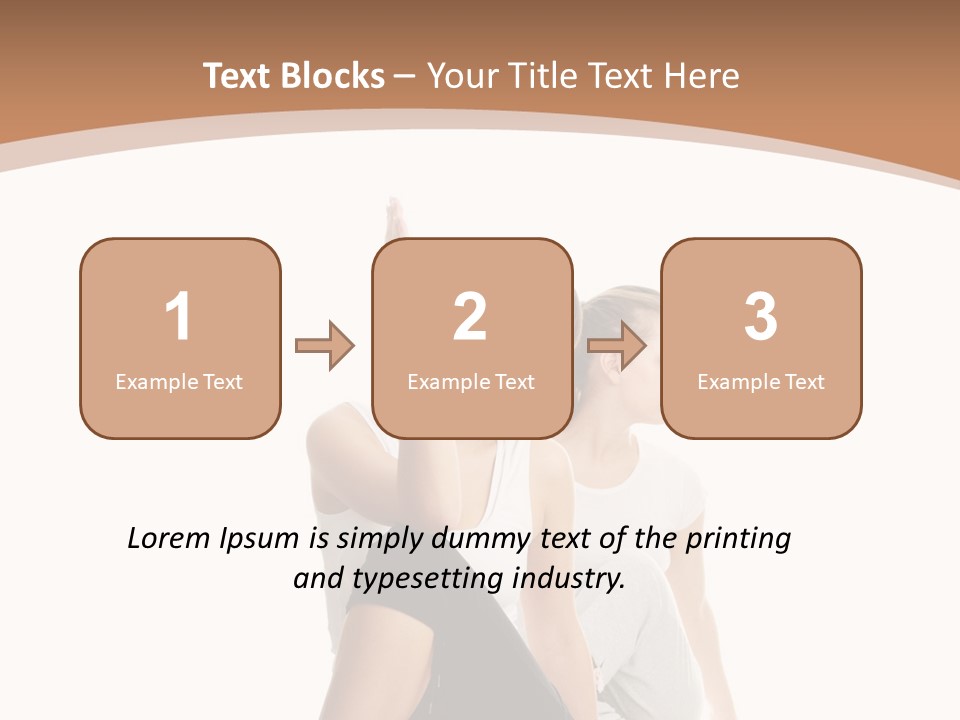 Health Solitude Fit PowerPoint Template