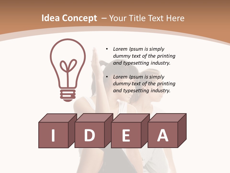 Health Solitude Fit PowerPoint Template