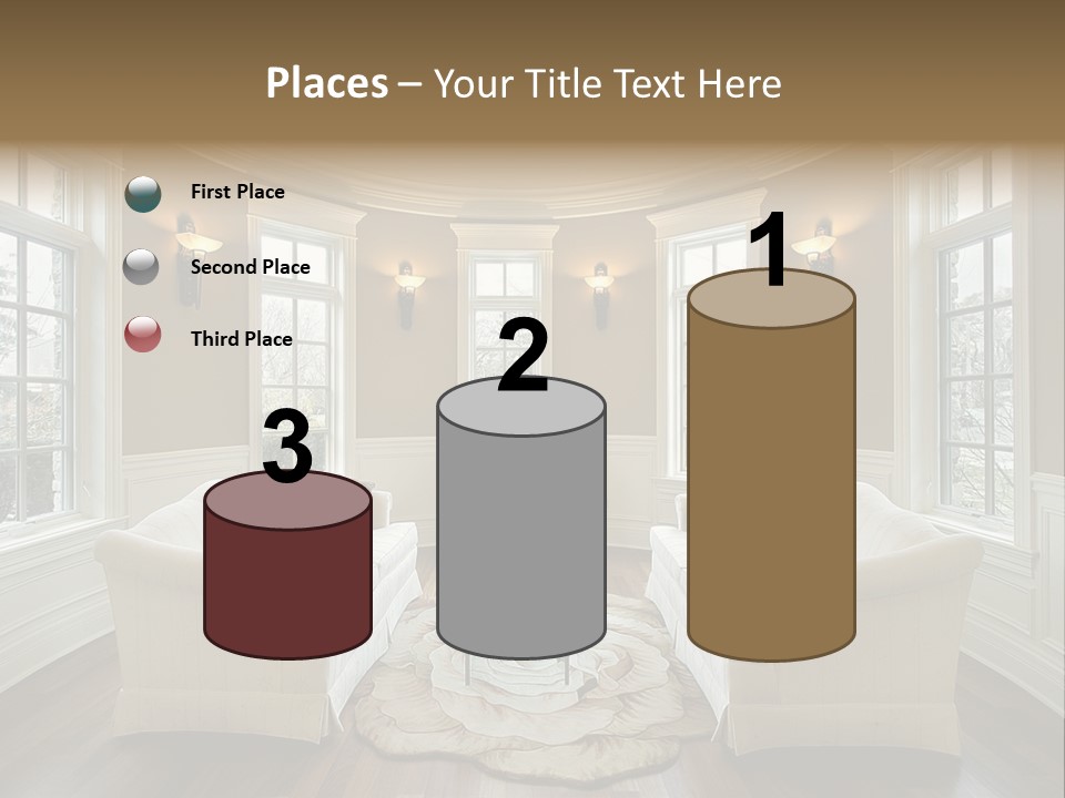 Modern Decor Room PowerPoint Template