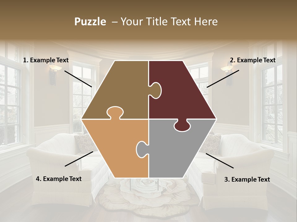 Modern Decor Room PowerPoint Template