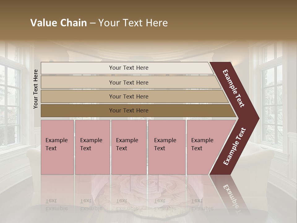 Modern Decor Room PowerPoint Template