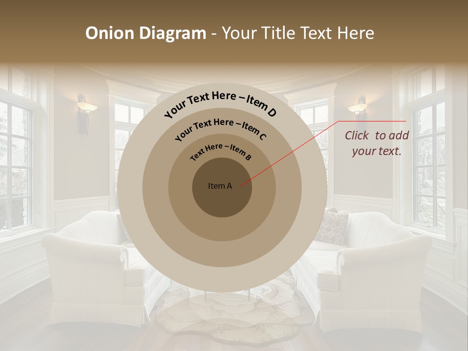 Modern Decor Room PowerPoint Template