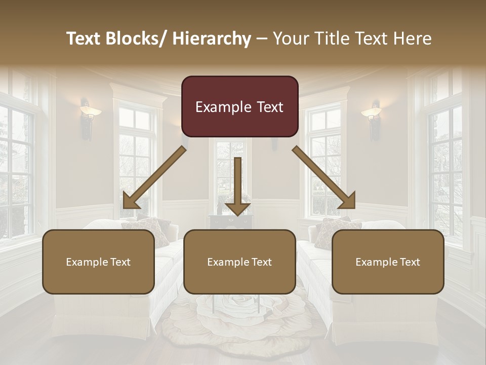 Modern Decor Room PowerPoint Template