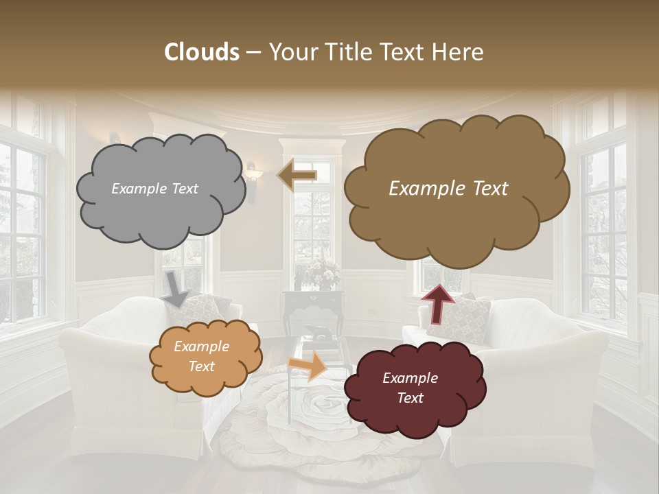 Modern Decor Room PowerPoint Template