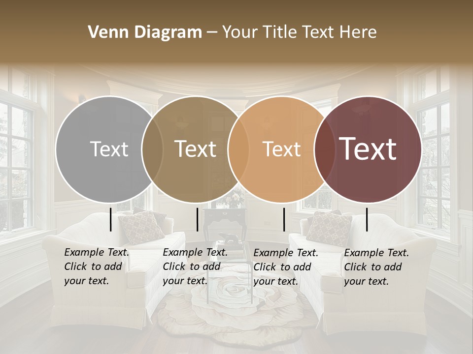 Modern Decor Room PowerPoint Template