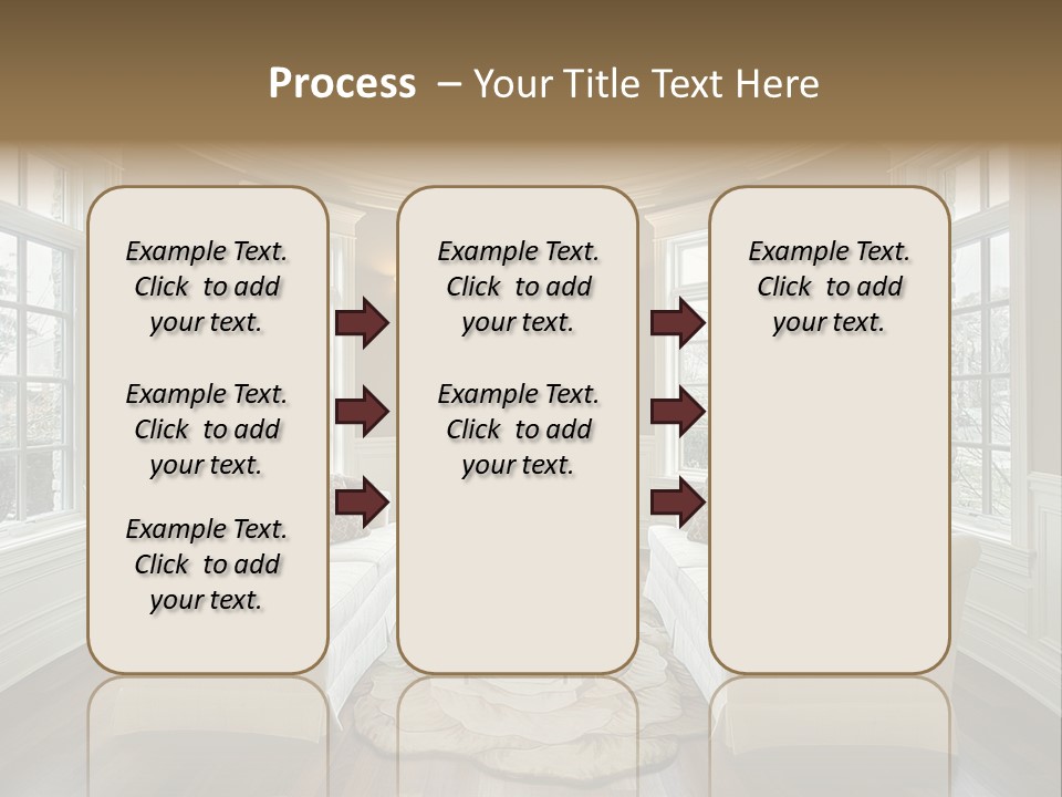 Modern Decor Room PowerPoint Template