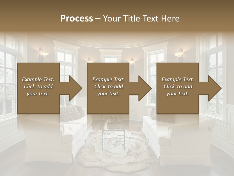 Modern Decor Room PowerPoint Template