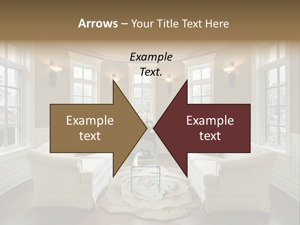 Modern Decor Room PowerPoint Template