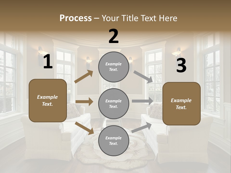 Modern Decor Room PowerPoint Template
