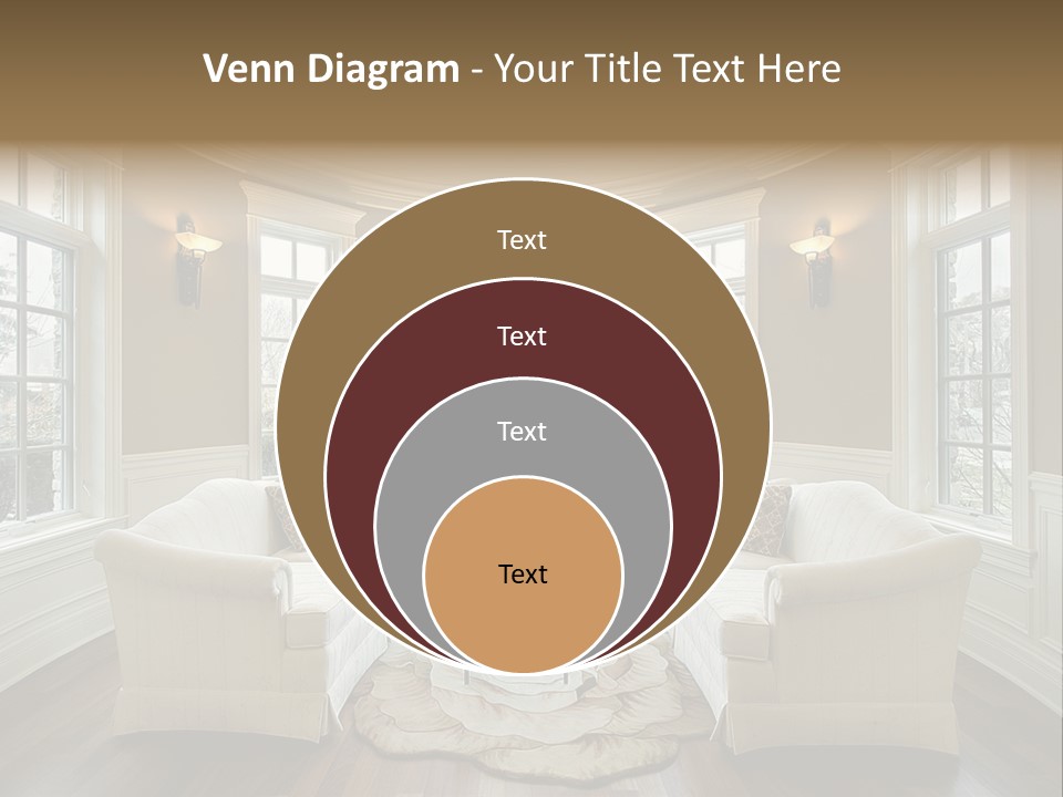 Modern Decor Room PowerPoint Template