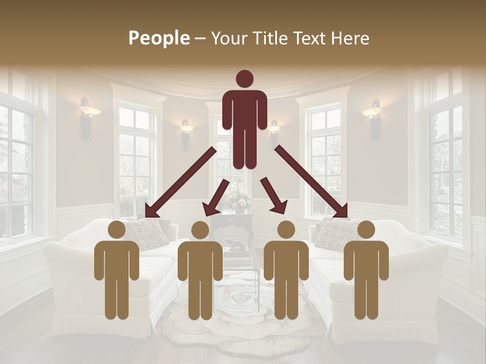 Modern Decor Room PowerPoint Template