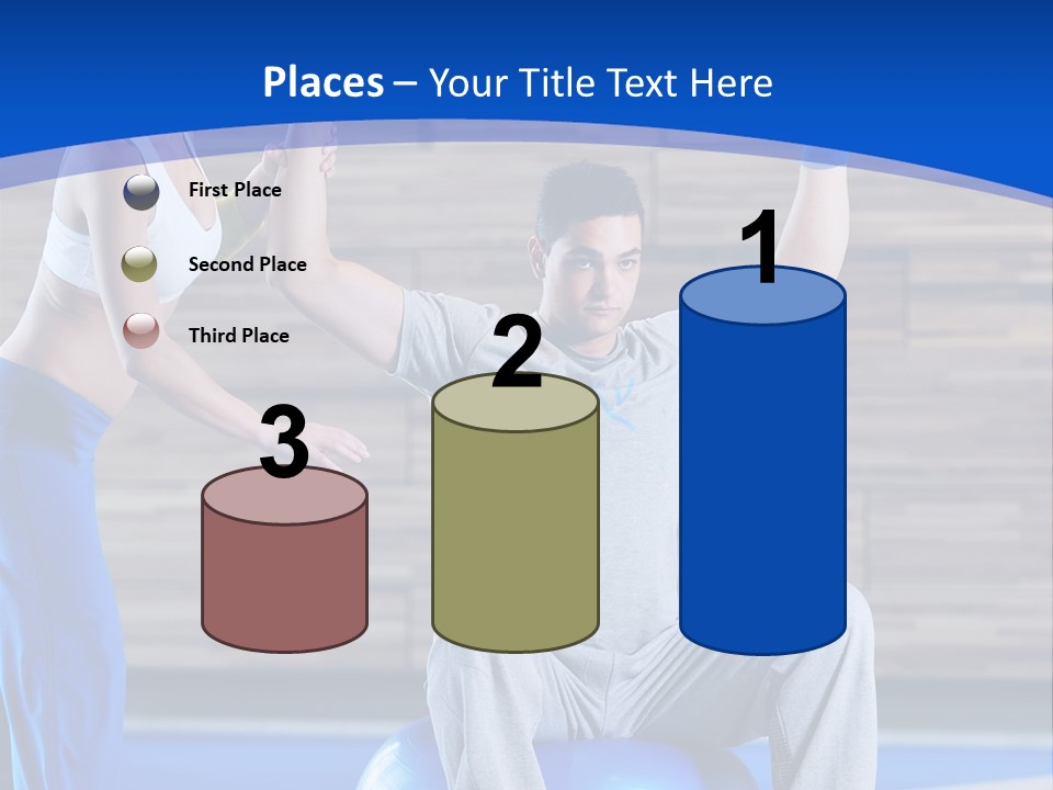 Strength Recreation Healthy PowerPoint Template