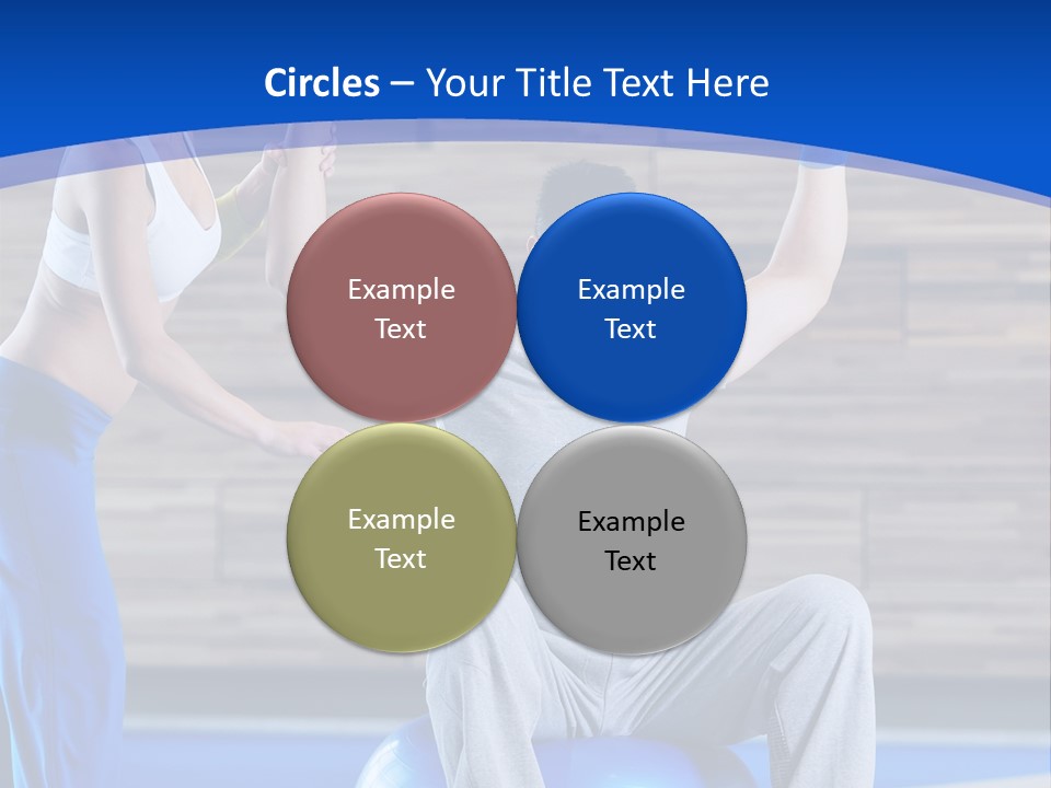 Strength Recreation Healthy PowerPoint Template