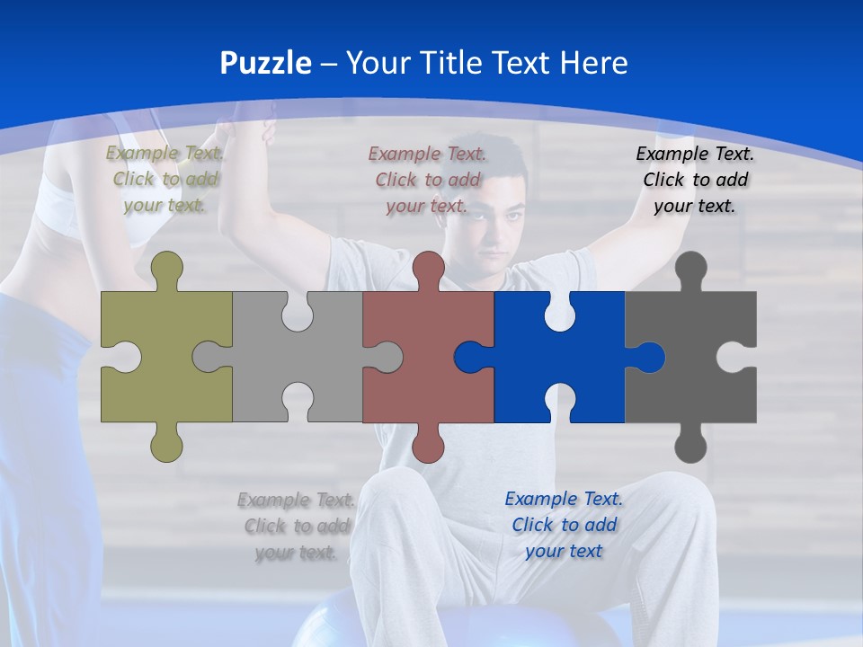 Strength Recreation Healthy PowerPoint Template