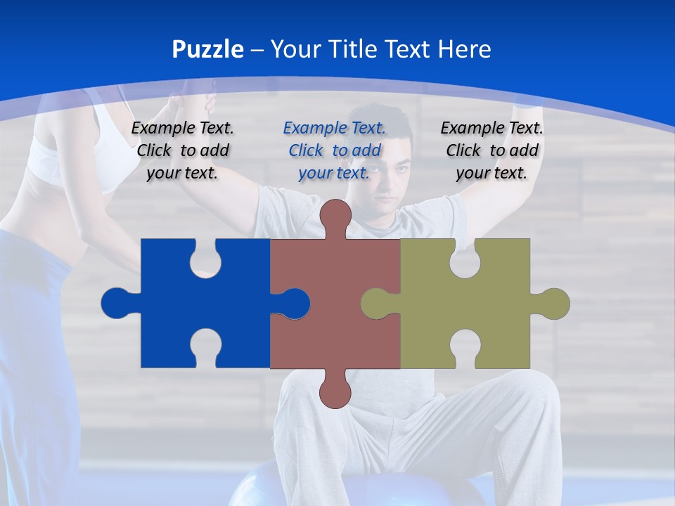 Strength Recreation Healthy PowerPoint Template