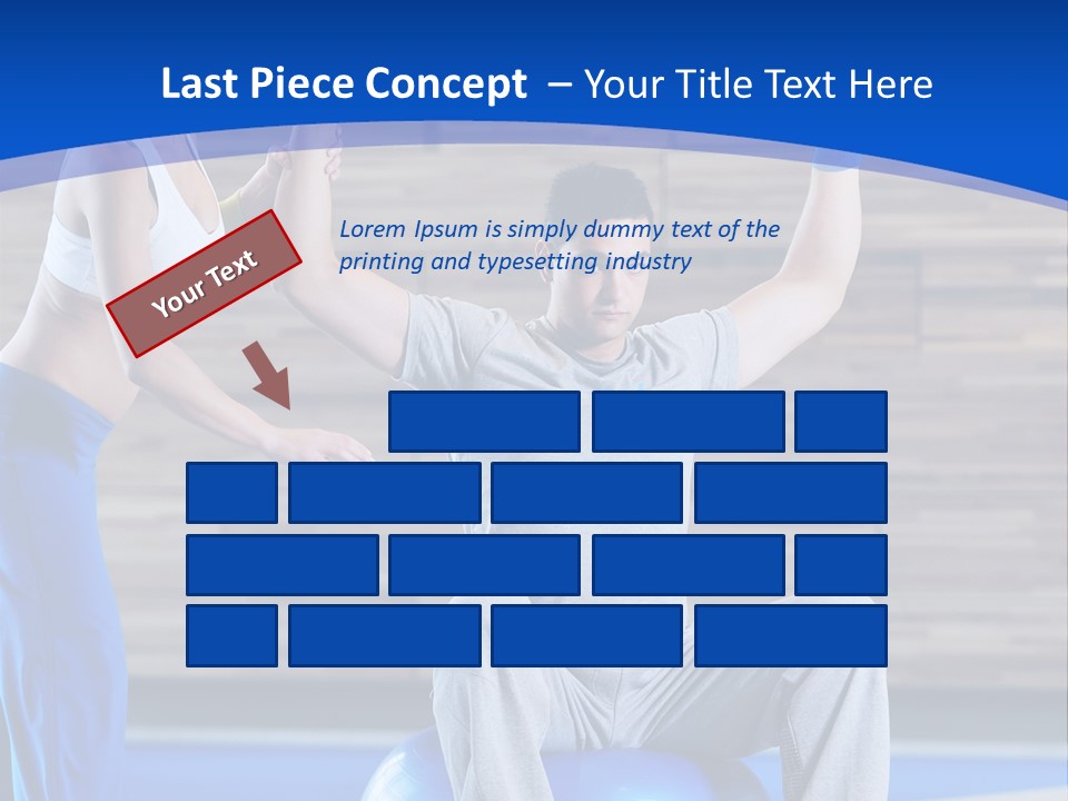 Strength Recreation Healthy PowerPoint Template