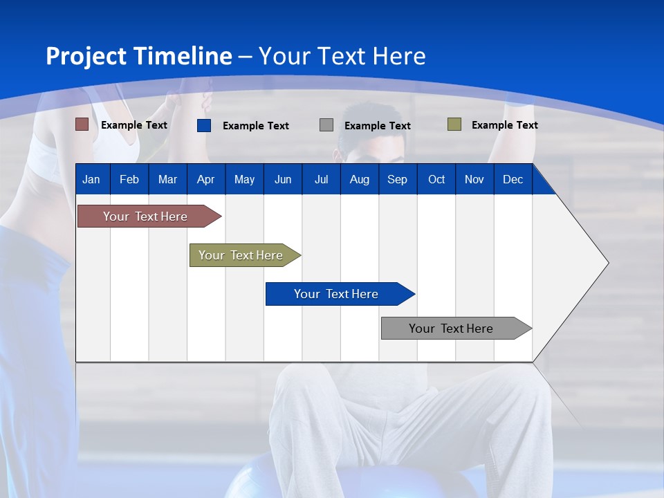 Strength Recreation Healthy PowerPoint Template