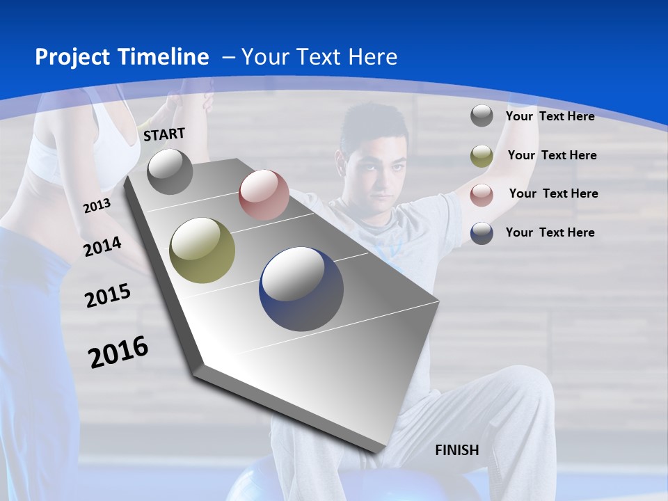 Strength Recreation Healthy PowerPoint Template