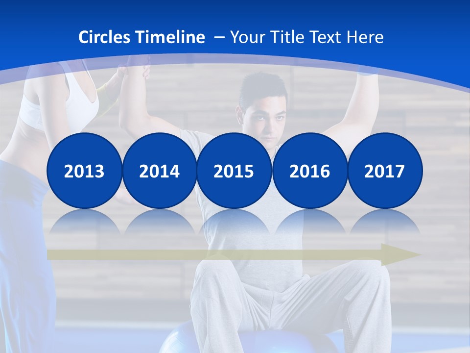 Strength Recreation Healthy PowerPoint Template