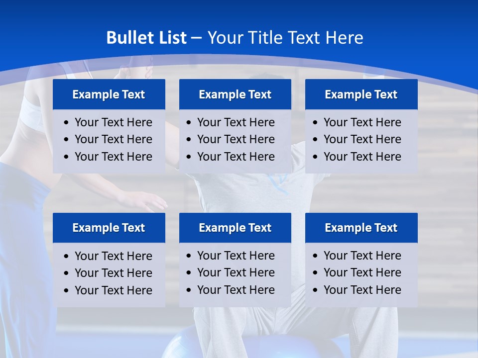 Strength Recreation Healthy PowerPoint Template