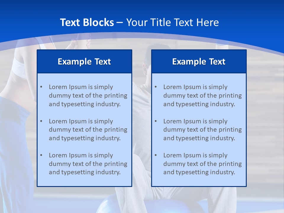 Strength Recreation Healthy PowerPoint Template