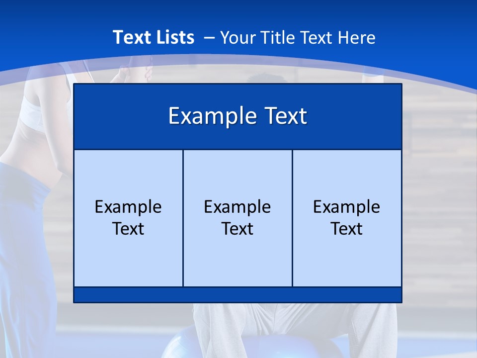 Strength Recreation Healthy PowerPoint Template