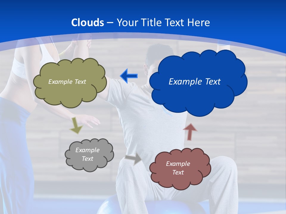 Strength Recreation Healthy PowerPoint Template