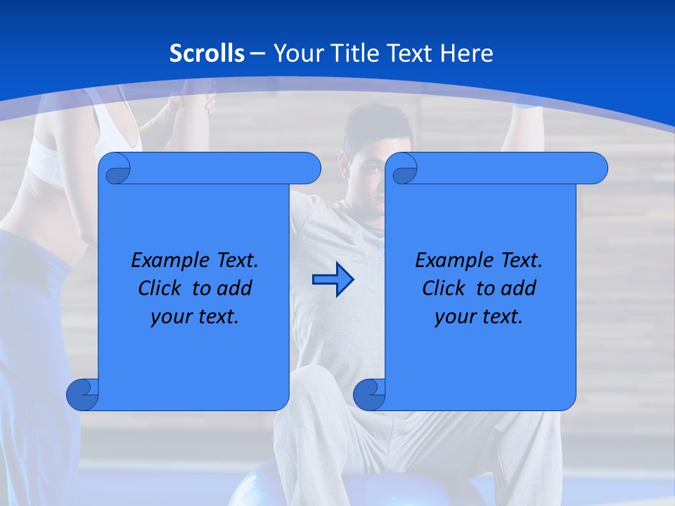 Strength Recreation Healthy PowerPoint Template
