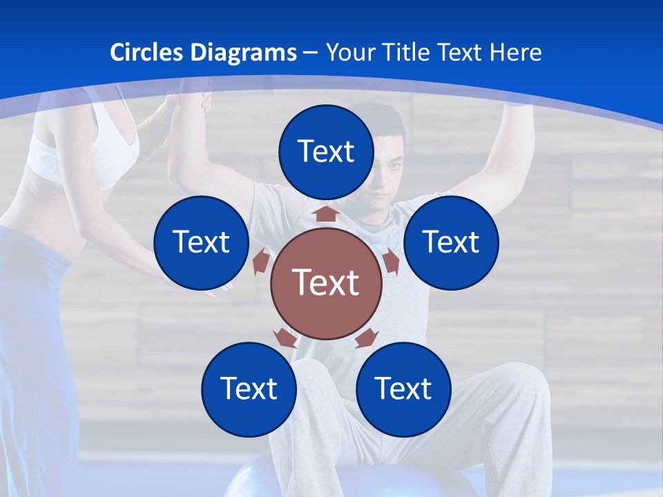 Strength Recreation Healthy PowerPoint Template