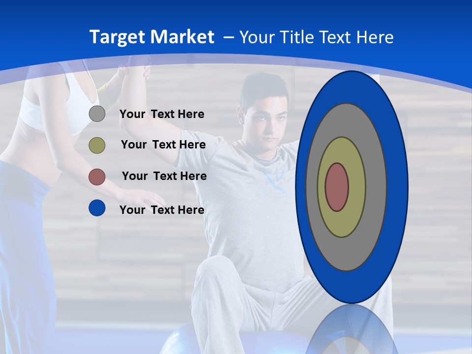 Strength Recreation Healthy PowerPoint Template