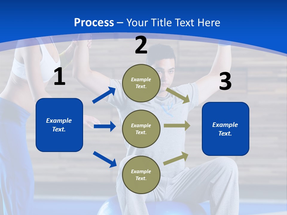 Strength Recreation Healthy PowerPoint Template