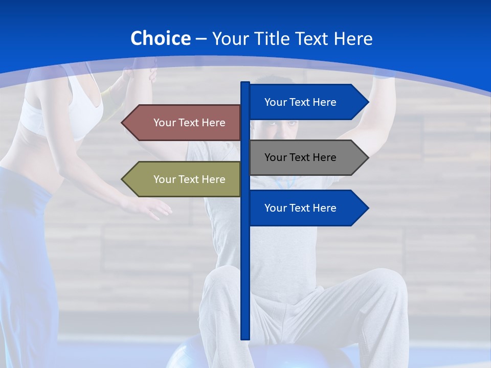 Strength Recreation Healthy PowerPoint Template