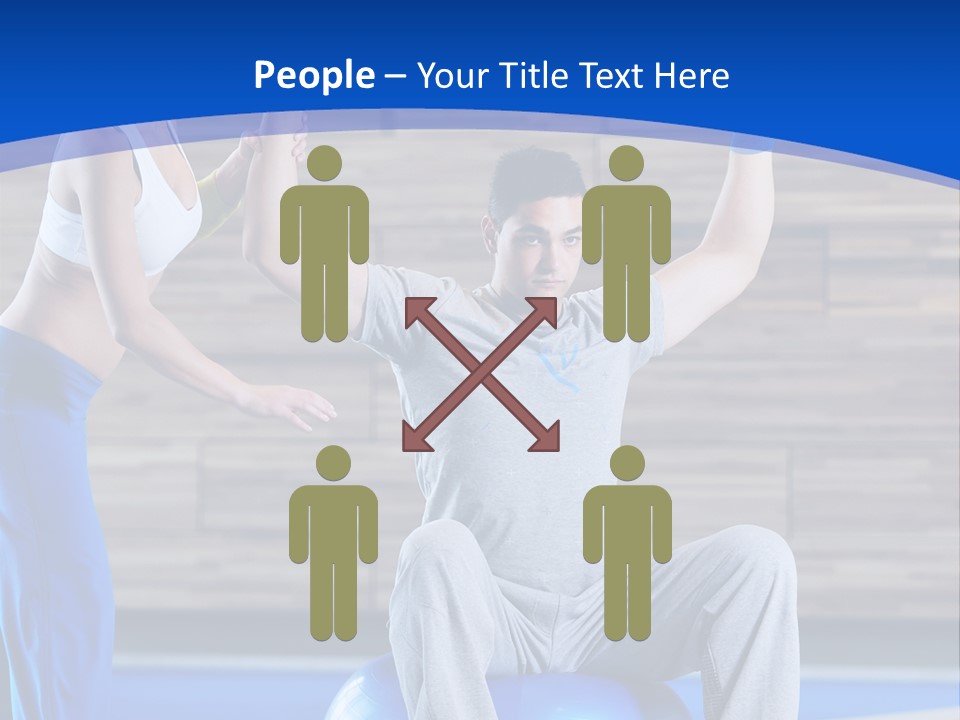 Strength Recreation Healthy PowerPoint Template