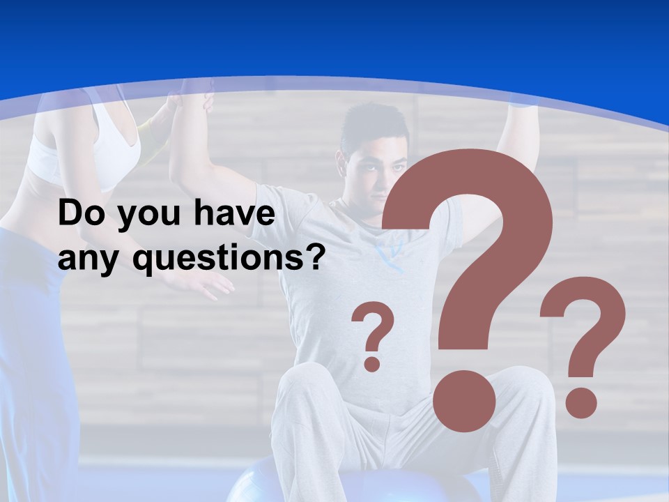 Strength Recreation Healthy PowerPoint Template