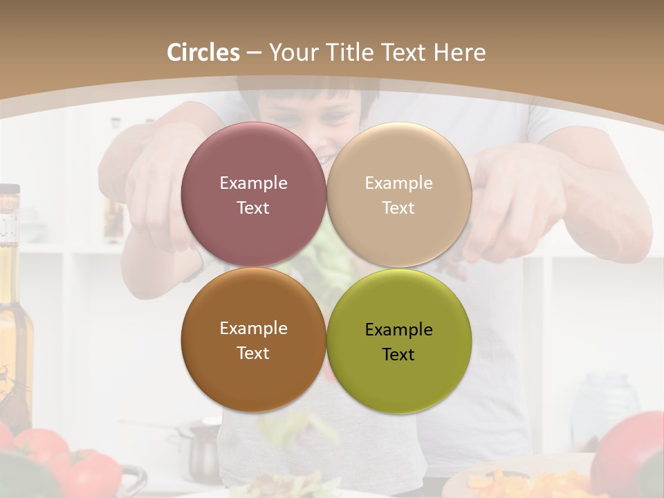 Female Standing Latin PowerPoint Template