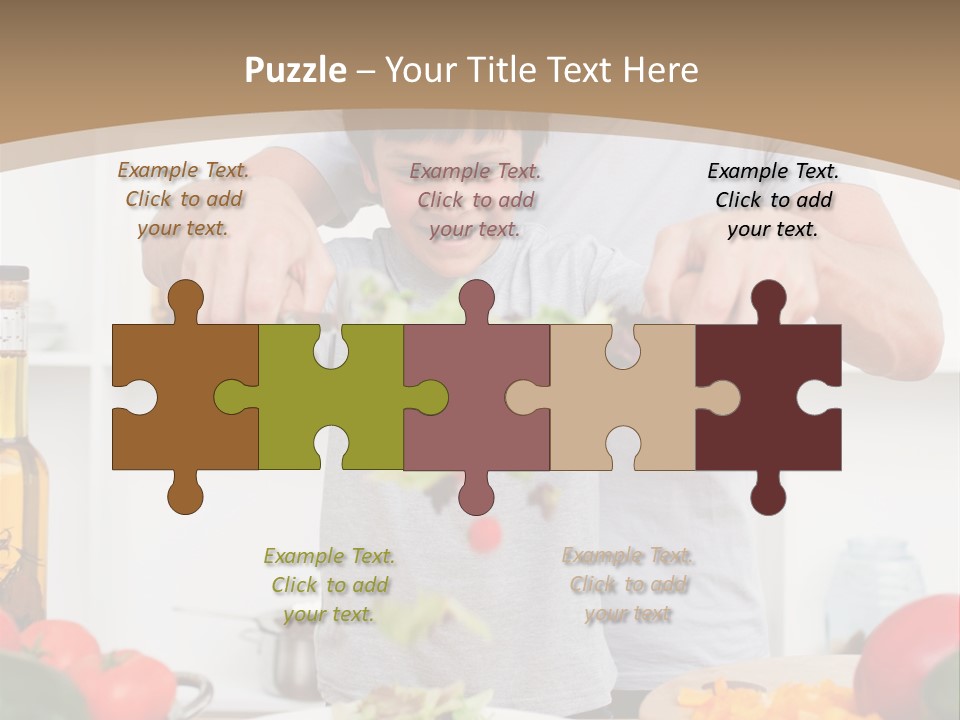 Female Standing Latin PowerPoint Template