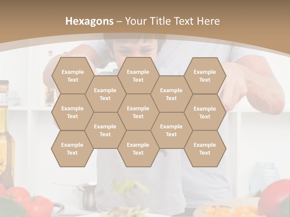 Female Standing Latin PowerPoint Template