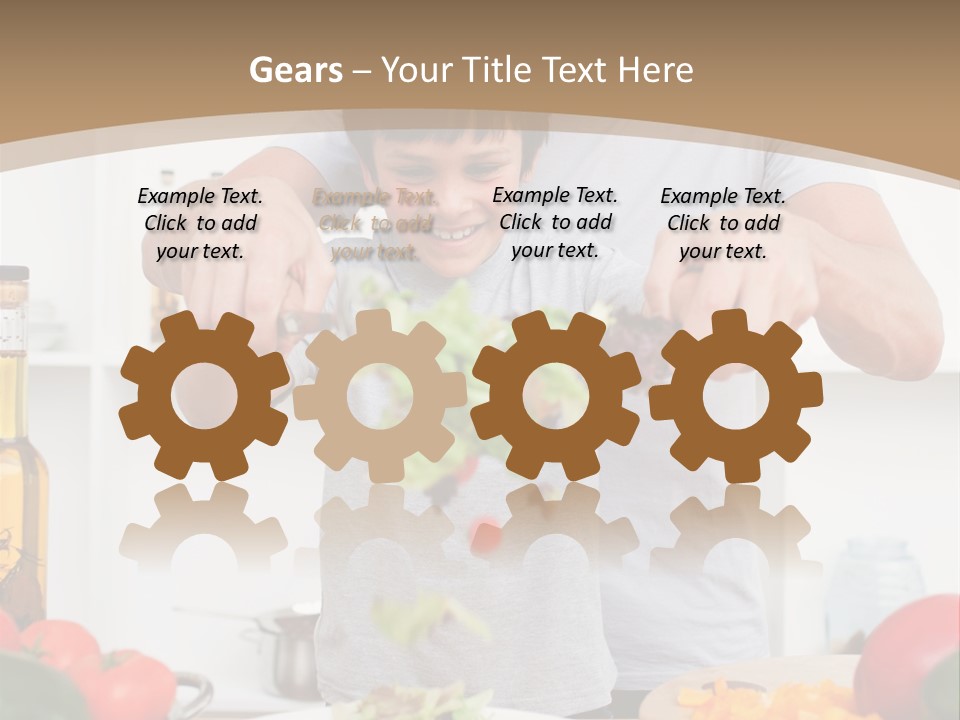 Female Standing Latin PowerPoint Template