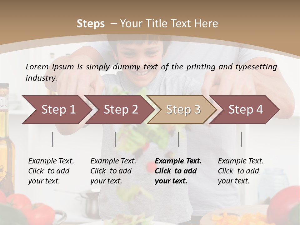 Female Standing Latin PowerPoint Template