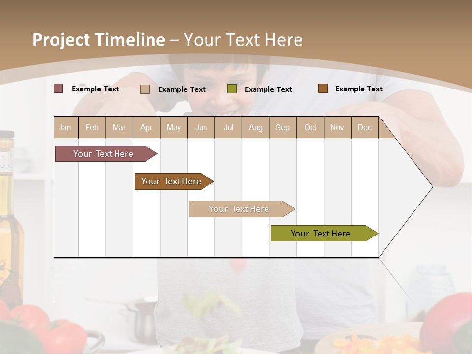 Female Standing Latin PowerPoint Template