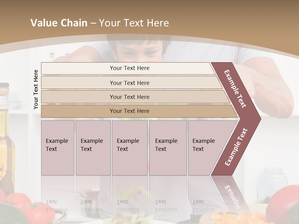 Female Standing Latin PowerPoint Template